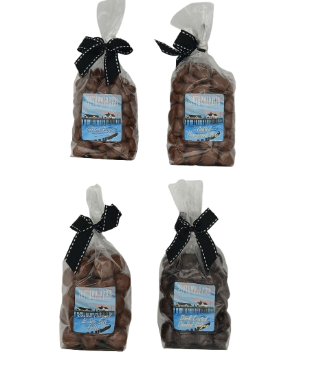 4 packets Southwold Pier Chocolate Coated sweets