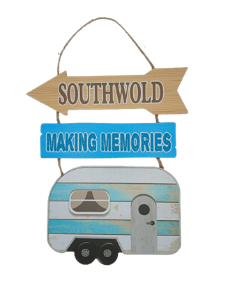 Caravan Plaque Southwold