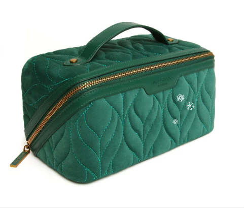 Velvet Train case - Teal