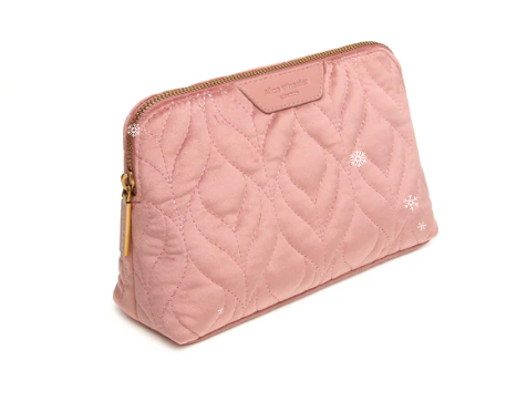 Velvet Make Up Bag - Pink