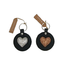 AY400 heart keyring