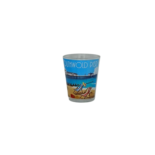 Retro Southwold Pier Shot Glass