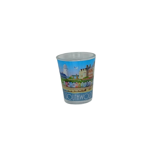 Retro Southwold Shot Glass