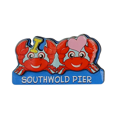 I Heart Crabs Magnet