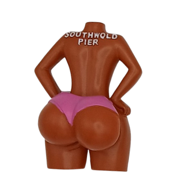 Springy Lady Back Magnet