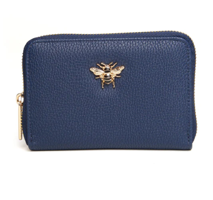 Navy Bromley Purse