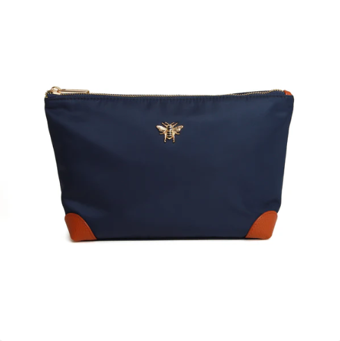 Navy Harrow Travel pouch/ bag
