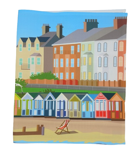 Tea Towel Retro Southwold