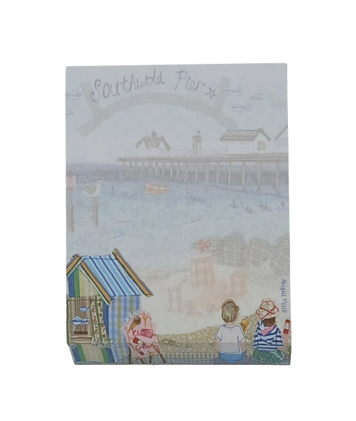 Southwold Pier Bespoke Slant Pad - Abigail Mills