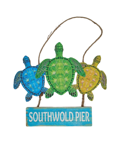 Southwold Pier Wall hanger- set of 3