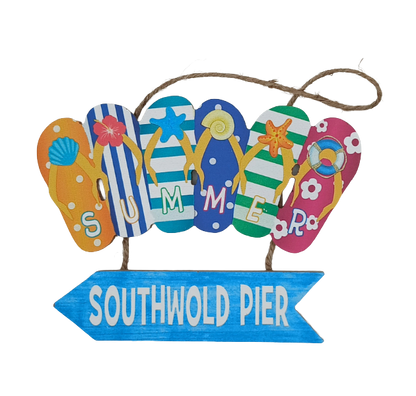 Southwold Pier Wall hanger- set of 3
