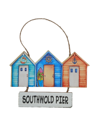 Southwold Pier Wall hanger- set of 3