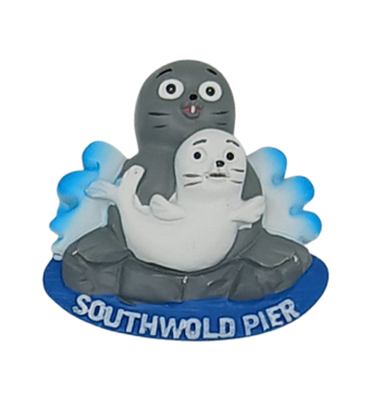 Seal & Pup Resin Magnet